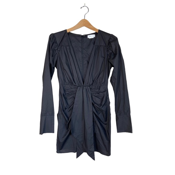 Lovers + Friends NWOT Plunge V-Neck Long Sleeve Mini Dress SZ Small - Picture 1 of 7
